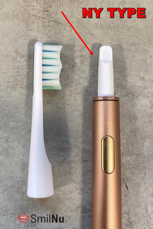 Børstehoveder Til Finesmile / smilnu "Ny Model" Eltandbørste 2 Stk.